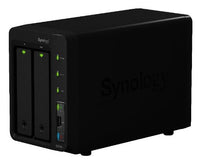 Synology DiskStation 2-Bay (Diskless) Network Attached Storage DS712+ (Black)