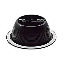 Load image into Gallery viewer, 6&quot; INCH RECESSED LIGHTING BAFFLE TRIM IN BLACK REPLACES HALO JUNO CAPRI - 75WATT
