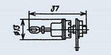 Load image into Gallery viewer, S.U.R. &amp; R Tools Diodes Silicon D815E analoge 1N1355, 1N1355A, 1N1817, 1N1817C, 1N2047-1 USSR 10 pcs
