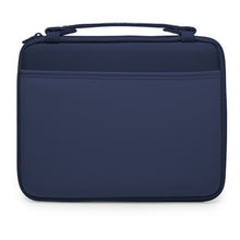 Load image into Gallery viewer, BoxWave iPad 2 Case, [Hard Shell Briefcase] Slim Messenger Bag Brief w/Side Pockets for Apple iPad 2 - Navy
