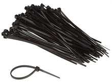 Load image into Gallery viewer, Perel ECTB100 2.5 m Nylon Cable Tie Set - Black
