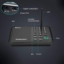 Load image into Gallery viewer, Intercoms Wireless for Home, 5280 Feet Long Range Wireless Intercom System for House, 10 Channels Intercoms System for Business, Room to Room Intercom System with Monitor for Elderly
