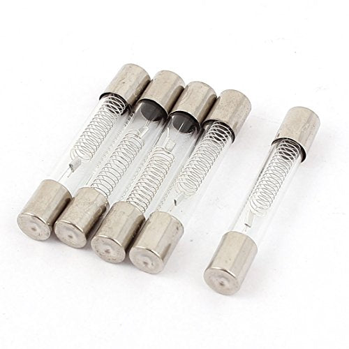 uxcell 5KV 0.75A Microwave Oven Protect High Voltage Fuse Tube 6x40mm 5pcs