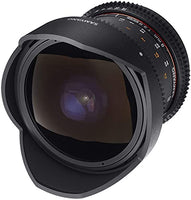 Samyang 8 mm T3.8 VDSLR II Manual Focus Video Lens for Sony E-Mount Camera