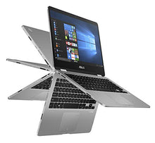 Load image into Gallery viewer, Asus TP401MA-YS02 Vivobook Flip Thin 2-in-1 HD Touchscreen Laptop, Intel Celeron 2.6GHz Processor, 4GB RAM, 64GB eMMC, Windows 10 S, 14&quot;
