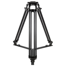 Load image into Gallery viewer, SIRUI BCT 3002Broadcast Stand with Bag Without Head Aluminium 100mm Half Shell/Height 150cm/Weight: 4.8kg/Maximum Load 25kg Black
