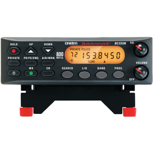 Uniden Bc355 N 800 M Hz 300 Channel Base/Mobile Scanner, Close Call Rf Capture, Pre Programmed Search