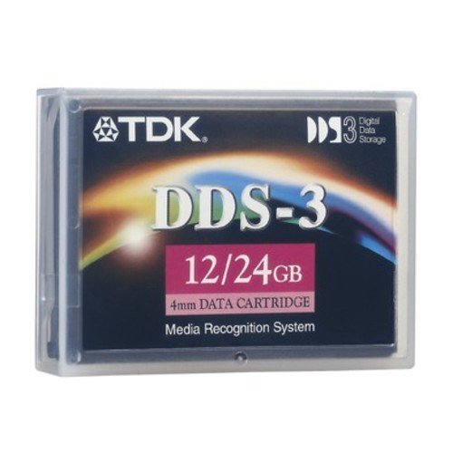 TDK 47520 4mm DDS-3 125m 12/24GB DC4-125 Tape Data Cartridge
