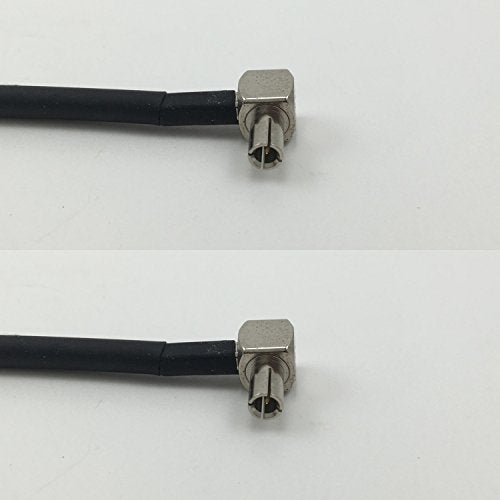 12 inch RG188 TS9 ANGLE MALE to TS9 ANGLE MALE Pigtail Jumper RF coaxial cable 50ohm Quick USA Shipping
