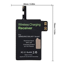 Load image into Gallery viewer, DiGiYes Universal 5V 750mA Qi Wireless Charger Charging Receiver Module for Samsung Galaxy Note 4
