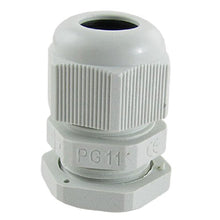 Load image into Gallery viewer, uxcell 10 Pcs White Plastic PG11 Waterproof Cable Glands Connectors
