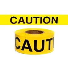 Load image into Gallery viewer, NMC PT1RT-3, Repulpable&quot;Caution&quot; Barricade Tape (Pack of 10 pcs)
