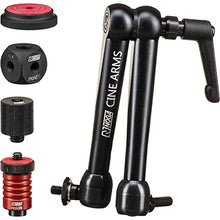 Load image into Gallery viewer, NOGA Cine Pro Set, Includes Cine Arm DG Hold-It Arm, 1/4&quot;-20 Male to 1/4&quot;-20 Female Quick Release Adapter, Xchange Cube Adapter
