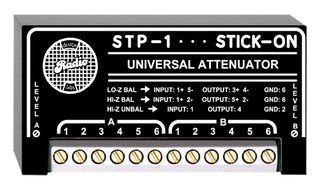 RADIO DESIGN LABS STP-1 RDL UNIVERSAL AUDIO ATTENUATOR, NUMBER OF CHANNELS: 2, APPLICATIONS: CONVERT 8 OHM, 25 V OR 70 V SPEAKER OUTPUT TO 600 OHM INPUT