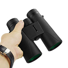 Load image into Gallery viewer, 10X42 Professional Binoculars with Smartphone Adapter, Compact Waterproof Low Night Vision Binoculars for Adult Birds Watching Hunting Concert Travel
