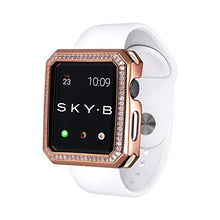 Load image into Gallery viewer, SKYB Deco Halo Rose Gold Protective Jewelry Case for Apple Watch Series 1, 2, 3, 4, 5 Devices - 42mm
