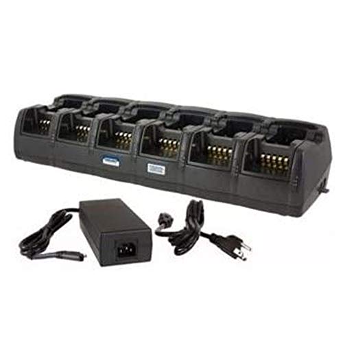 Power Products TWC12M + 6 TWP-KW4-D 12 Unit Gang Charger for Kenwood NX200 TK2180 NX300 TK3180 NX410 TK5210 TK5220 and more