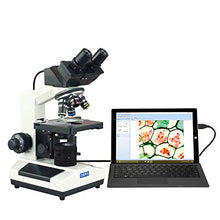 Load image into Gallery viewer, OMAX 40X-2500X Built-in 3.0MP USB Digital Camera Binocular Compound Kohler Microscope
