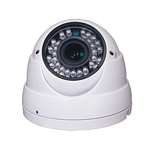 HDVD HXC8ET21W 2.4MP 4-IN-1 (AHD, HD-TVI, HD-CVI, 960H) CCTV Security Surveillance HD Night Vision 36pcs IR IR Range Up To 35M 1080P Full HD Outdoor/Indoor Dome Camera 2.8-12mm Lens DC 12V