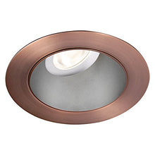 Load image into Gallery viewer, WAC Lighting HR3LEDT318PS927HCB Tesla PRO 3.5&quot; LED Round 0-30 Degree Adjustable Trim with Light Engine 2700K Narrow Beam 90CRI, Haze Copper Bronze
