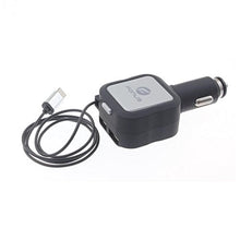 Load image into Gallery viewer, Compatible with DuraForce Pro 2-4.8Amp Retractable Type-C Car DC Charger Dual USB Port Power Adapter USB-C [Fast Charge Port] Works with Kyocera DuraForce Pro 2
