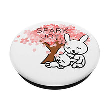 Load image into Gallery viewer, Spark Joy Tidying Japanese Cat Cherry Blossom
