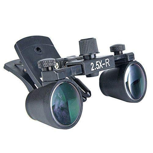 2.5X-R Medical Binocular Loupes Optical Magnifier Clip Type DY-109