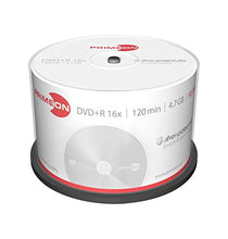 Load image into Gallery viewer, Primeon 2761224DVD + R Blank Discs 16x Speed, 4.7GB, 120Min, Spindle of 50
