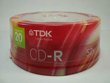 Load image into Gallery viewer, TDX CD-R Inscriptable 20 pack
