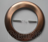 Metal Open Trim Ring for 6 Inch Ceiling R40 PAR38 Recessed Light Can - COPPER