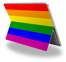 Load image into Gallery viewer, Rainbow Stripes - Decal Style Vinyl Skin fits Microsoft Surface Pro 4 (Surface NOT Included)

