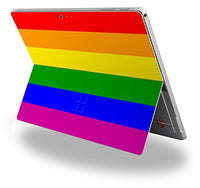 Rainbow Stripes - Decal Style Vinyl Skin fits Microsoft Surface Pro 4 (Surface NOT Included)