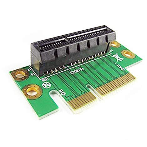 PCIE Adapter Riser Card Convertor PCI Express (PCIe,PCI-e) 4X 90 Degree Right Angle for 1U/2U Server Chassis