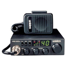 Load image into Gallery viewer, Uniden 40-Channel Compact Mobile CB Radio with PA
