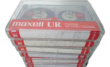 Load image into Gallery viewer, Maxell UR-90 Blank Audio Cassette Tape - 8 Pack
