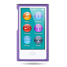 Load image into Gallery viewer, CoverON() Matte Snap-On Purple Rubberized Hard Case Cover for Apple iPod Nano 7 [WCC466]
