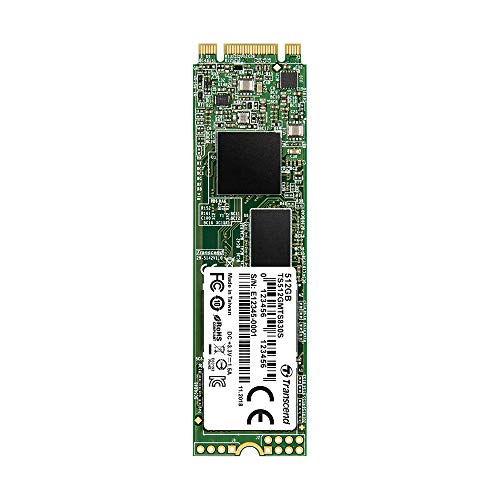 Transcend 512GB SATA III 6GB/S MTS830S 80 mm M.2 SSD 830S Solid State Drive TS512GMTS830S