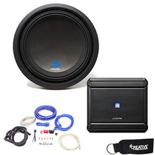 Load image into Gallery viewer, Alpine MRV-M500 Amplifier and a S-W12D4 S-Series 12&quot; Dual 4-Ohm Subwoofer - Includes wire kit
