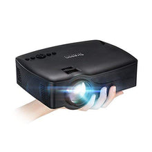 Load image into Gallery viewer, Projector,2018 Upgraded (+80% Lumens) Video Projector 1080P Supported, 30,000h Lamp Life with Big Display for Home Theater Games, Fire TV Stick HDMI USB SD Card VGA AV TV Input Oregon Scientific
