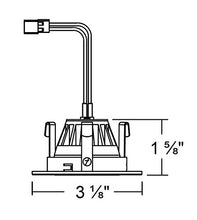 Load image into Gallery viewer, NICOR Lighting 2 inch LED Gimbal Downlight in White, 4000K (DLG2-10-120-4K-WH)
