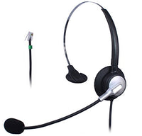 Vanstalk Office Phones Headset w/Lightweight Headband, Noise Canceling Mic RJ9 Headphone for ShoreTel IP100 IP212 IP212K IP230 IP265 IP530 IP560 IP560G IP565 IP565G IP655 420 480 480G(VT10SA1)