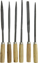 Load image into Gallery viewer, 6 Pc File Set/Wood Handles
