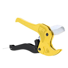Load image into Gallery viewer, TNI-U TU-6301E Ratcheting PVC Pipe Cutter High Quality Plastic Pipe and Tubing Cutter Dual Colors Handles Sharp Cutting Tool
