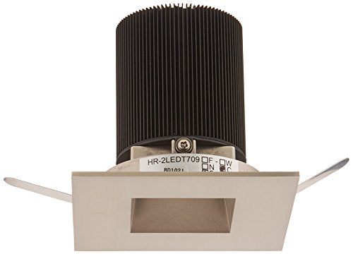 WAC Lighting HR-2LED-T709S-C-BN Tesla - LED 2-Inch Open Square Trim, 15-Degree Beam Angle, 4000K