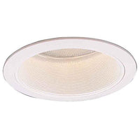 Commercial Electric 6 in. R40 White Baffle Trim