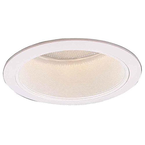 Commercial Electric 6 in. R40 White Baffle Trim