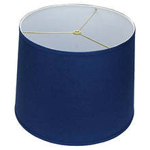 Load image into Gallery viewer, FenchelShades.com Lampshade 14&quot; Top Diameter x 16&quot; Bottom Diameter x 12&quot; Slant Height with Washer (Spider) Attachment for Lamps with a Harp (Prussian)
