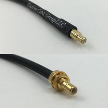Load image into Gallery viewer, 12 inch RG188 MCX MALE to SMB MALE BULKHEAD Pigtail Jumper RF coaxial cable 50ohm Quick USA Shipping

