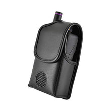 Load image into Gallery viewer, Turtleback Case Made for Unication G4 G5 Voice Pager Fire Radio Pager fire Radio Black Leather Pouch Holster Case with Heavy Duty Rotating Belt Clip, Magnetic Closure Flap
