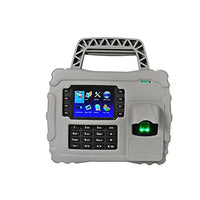 TriPoz- ZKTeco S922 Biometric Time & Attendance System is Waterproof, Dustproof and Shockproof Portable Designed for Mining and Construction Industry, Plus Time and Attendance Management Software